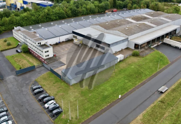 Gewerbeobjekt mit Lager (8.500 m²) & Büro (800 m²) zu verkaufen