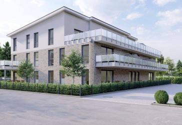 Helle 2-Zimmer OG-Wohnung KfW 40+ Bauweise + Aufzug + Balkon + Stellplatz
