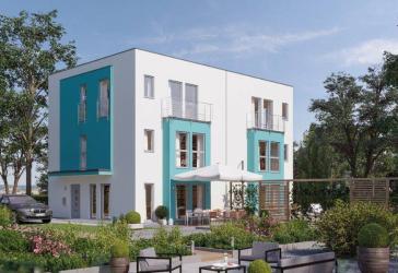 Doppelhaus-Hälfte in Neckarweihingen. Eine Hälfte reserviert.