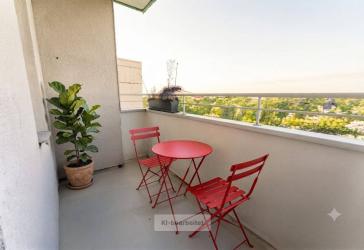 Stadtblick aus dem 10.OG | Vermietete Wohnung in der Parkstadt