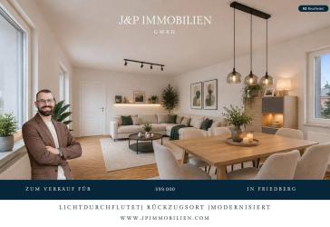 Große 5-Zimmer-Wohnung mit 5% Mietrendite, Terrasse, lichtdurchflutet Wohnkonzept in Friedberg