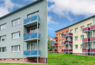 Provisionsfrei, 10% Rendite, 20min nach Halle, energetisch sanierte Wohnanlage mit 42 Wohnungen!
