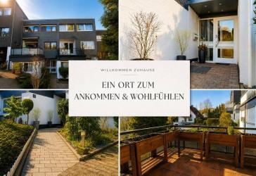Hausgefühl statt Wohnung 108,5 m² Wohnkomfort mit Kamin 2 Balkonen & moderner Küche in Solingen-Wald