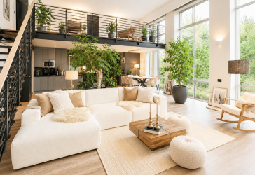 Exklusives Loft-Unikat mit Galerie, Designküche & Einliegerwohnung
