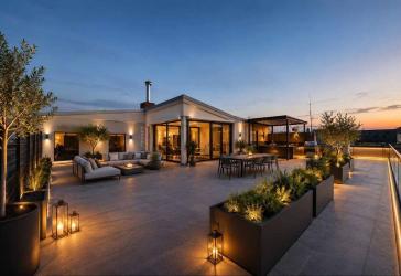 Penthouse-Maisonettewohnung mit grandioser Weitblick-Dachterrasse