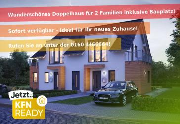 Traumhafter Effizienz-Neubau im Doppelpack: Maximaler Wohnkomfort, minimaler Baupreis!