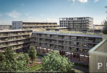 Ca. 134 m² große Neubau-Gewerbeeinheit im EG