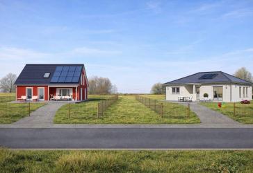 EH40 Neubau - 2 Grundstücke zur Wahl mit je 910m² in 18299 Klein Lantow - Individuell Planbar - Bungalow oder 1,5-Geschosser