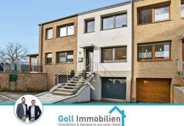 Modernisiertes Einfamilienhaus mit offener Wohnarchitektur, Terrasse und Feldblick