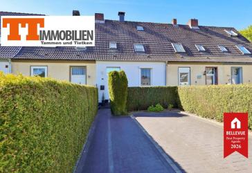 Wohlfühlhaus mit Kamin, Traumgarten und unverbaubarem Weitblick über Wiesen und Felder!