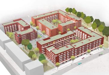 Seniorenwohnung barrierefreie 1-Zimmer-Wohnung für 1 Person ab 60 Jahren **Wohnberechtigungsschein erforderlich** Erstbezug