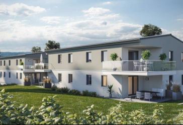 NEUBAU 3-Zimmer-Eigentumswohnung mit BALKON im Penthousestil