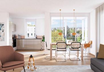 4-Zimmer-Wohnung - barrierefrei erreichbar