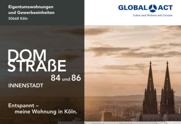 Attraktive Laden- oder Bürofläche in Top-Innenstadtlage von Köln! Domstr. 84, Köln - GEW 20