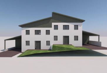 Passau-Heining: Zwei Neubau-DHH in begehrter Lage in KFW 40