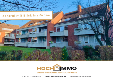 Vermietete 2-Zimmer-Eigentumswohnung mit Balkon in zentraler Lage von Burg auf Fehmarn!