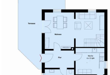 Freistehendes Einfamilienhaus im Süden Rügens mit großem Garten