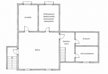 Großzügiger Bungalow auf großem Grundstück mit viel Privatsphäre in Klein Köris