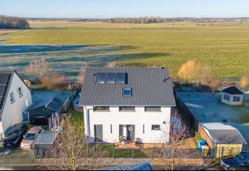 Panoramablick in die Natur - Modernes Einfamilienhaus in Stadtnähe Mahlow
