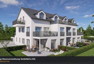 Stilvolles Wohnen: 3-Zi.-Dachterrassenwohnung