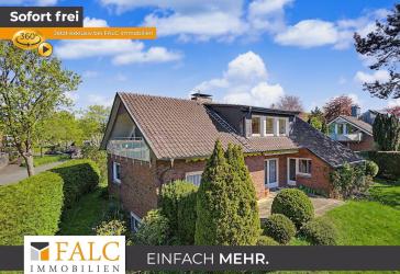 Wohnen mit Perspektive: Einfamilienhaus inklusive Einliegerwohnung auf 878 m² Sonnengrundstück
