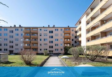 Vermietete 3-Zimmer-Wohnung mit Westbalkon + TG-Stellplatz als Kapitalanlage - Bieterverfahren