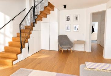 Provisionsfrei: Hochwertige 4,5-Zimmer-Maisonette mit Balkon und 2 Bädern in Stuttgart-Nord