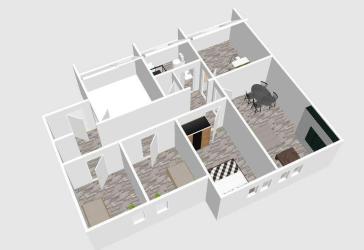 4-Zimmer-Wohnung mit großer Wohnküche - 80 m² Wohnfläche + ca. 40 m² Nutzfläche