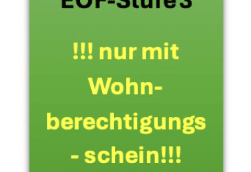 !! nur mit Wohnberechtigungsschein !! EOF Stufe 3