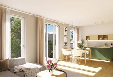 NEU: Lichtdurchflutetes Penthouse mit Dachterrasse & KfW40EE-Neubau-Eigennutzung oder Kapitalanlage