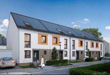 Neubau im Effizienzhaus-40-Standard