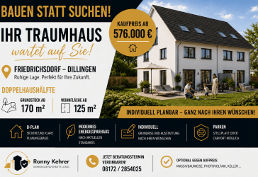 Moderne Doppelhaushälfte In Friedrichsdorf-Dillingen