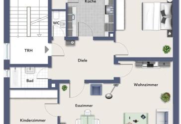 Wunderschöne sanierte 4,5 Zimmer Wohnung in ruhiger Lage von Hagen-Haspe