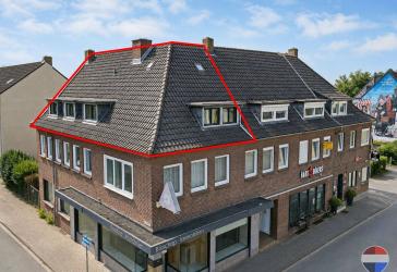 Charmante Dachgeschosswohnung mit historischem Charme und modernisiertem Wohnkomfort in Emmerich