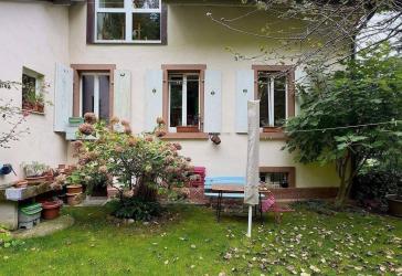 4,5-Zi-Whg 97qm mit Galerie + Zusammenlegung von 2 kl. Whg durch eine Türe + Gründerzeit-4-FamHs + GartenWerkstattHaus + Paradiesgarten
