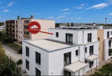 Neubau-Wohnung mit Penthouse-Charakter und Weitblick in Nürnberg