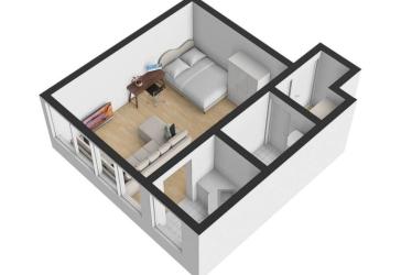 Sehr gut geschnittene 1 Zimmerwohnung in Neu-Isenburg