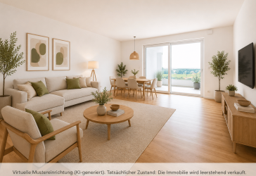 3 Zimmer-Erdgeschoßwohnung mit Terrasse u. Garten KfW-40 Standard in perfekter Lage