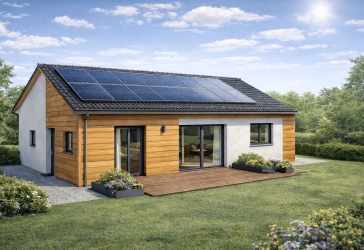 Der Klassiker neu interpretiert: Moderner Bungalow mit zeitlosem Charme.