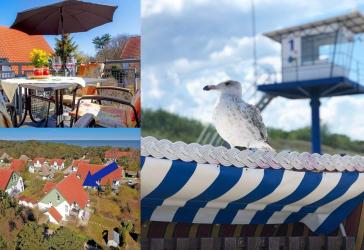Strandkorb inkl. Ferienwohnung in der Dünenresidenz auf Usedom - KEINE Käuferprovision!
