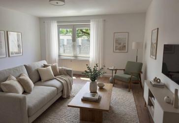 Stilvoll saniert: Flexible 3-Zi.-Wohnung mit Balkon & Einbauküche in Bamberg