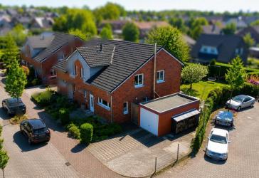 Familienglück in Toplage von Olfen: Moderne Doppelhaushälfte