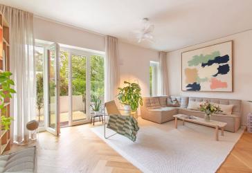 Sonnige, stilvolle Gartenwohnung in Uhlenhorst!