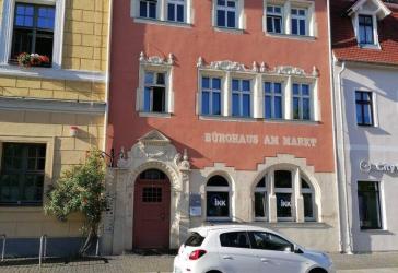 4-Zimmer-Maisonettenwohnung mit Balkon und Tiefgaragenstellplatz im Stadtzentrum von Delitzsch
