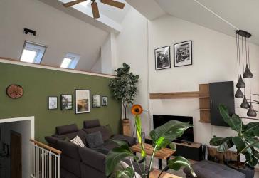 Stilvolle Maisonettewohnung mit Galerie und zwei Balkonen