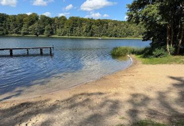 Wochenendhaus und Boot am Dolgener See