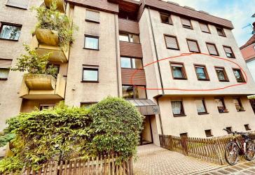 Schicke Wohnung in ruhiger Innenstadtlage mit Tiefgaragenplatz-Provisionsfrei-