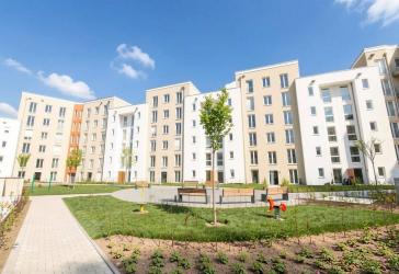 Bezugsfertige Neubauwohnung mit Loggia und Tiefgaragenstellplatz in zentraler Lage von Darmstadt