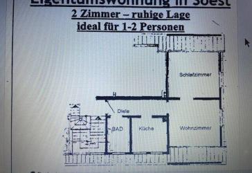 Provisionsfrei 43m² Wohnung in Uni Nähe