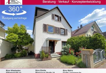 Großzügiges 1-2 Familienhaus mit Terrasse und traumhaftem Garten in Top-Wohnlage der Mainzer Oberstadt